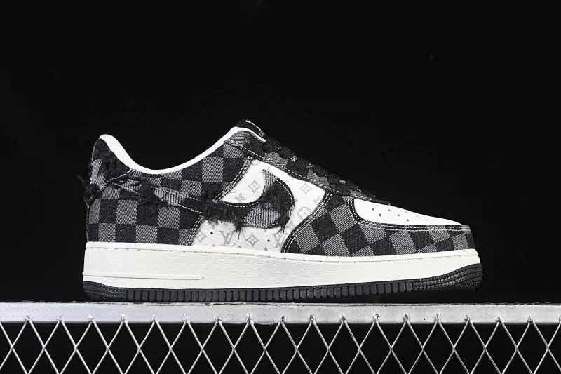 All categories Nk Air Force 1 Air Force series Nk Air Force 1 Low Air Force low-top Nike Air Force 1'07 Low LV joint white and black Air Force 1 low-top casual sneakers YF9511-817